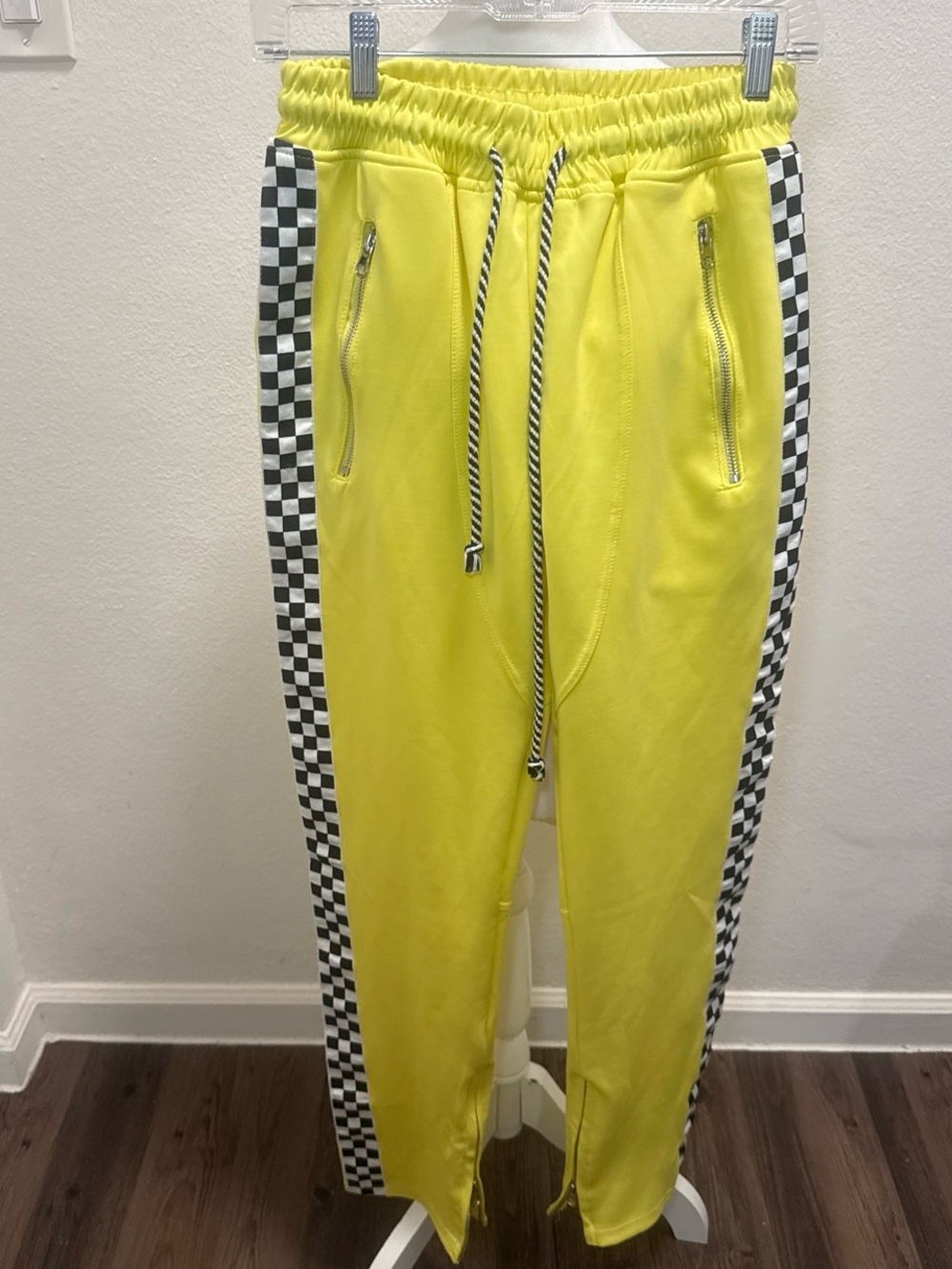 Hot & Delicious Yellow Checkerboard Pants